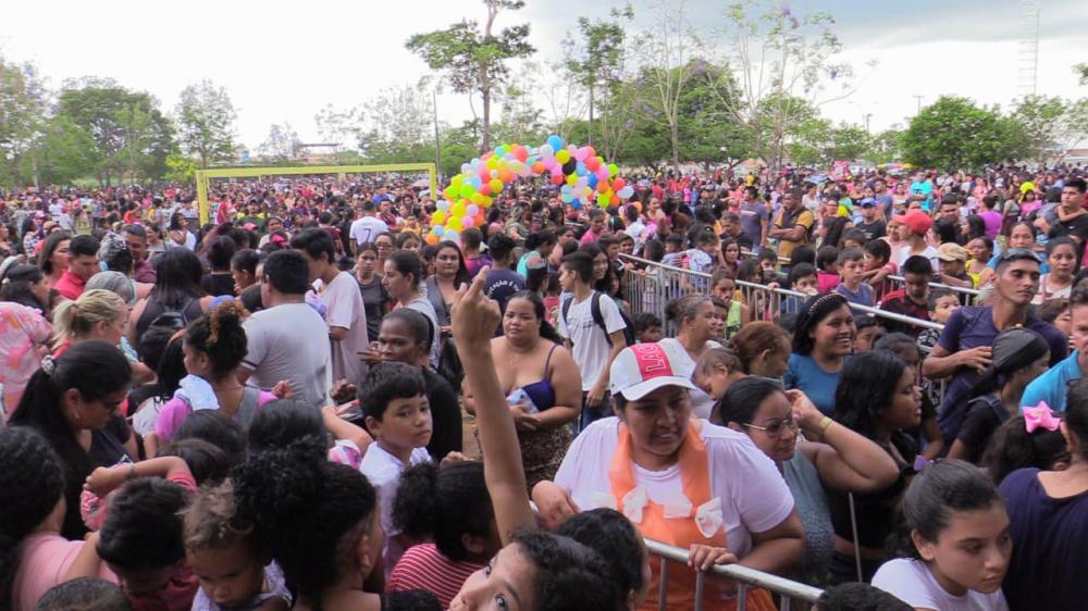PREFEITURA REALIZA FESTA DA CRIANÇA; EVENTO É O MAIOR DO GÊNERO NA HISTORIA DE G. MIRIM
