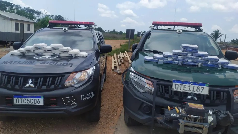 Homem é preso em Nova Mamoré, RO, transportando 30 quilos de drogas