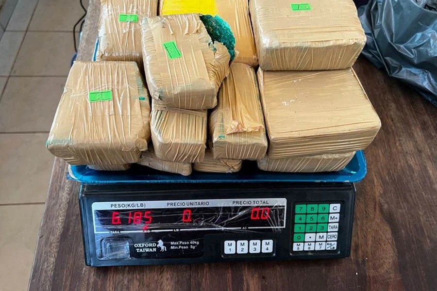 Em Porto Velho, PRF apreende 6,2 Kg de pasta base de Cocaína