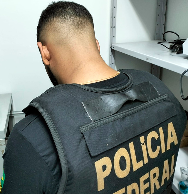 PF cumpre mandado contra criminoso de Porto Velho que divulgou vídeo de criança chorando sendo abusada