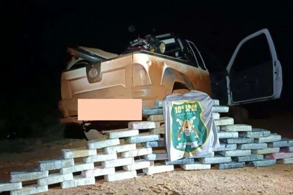Polícia Militar apreende 60 kg de cocaina em Rondônia