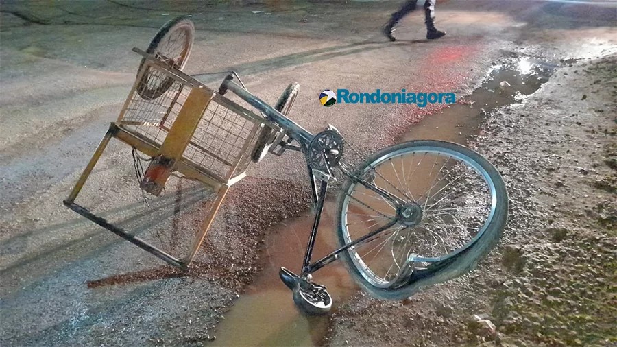 Morre idoso atropelado por carro ao desviar de buraco em Porto Velho