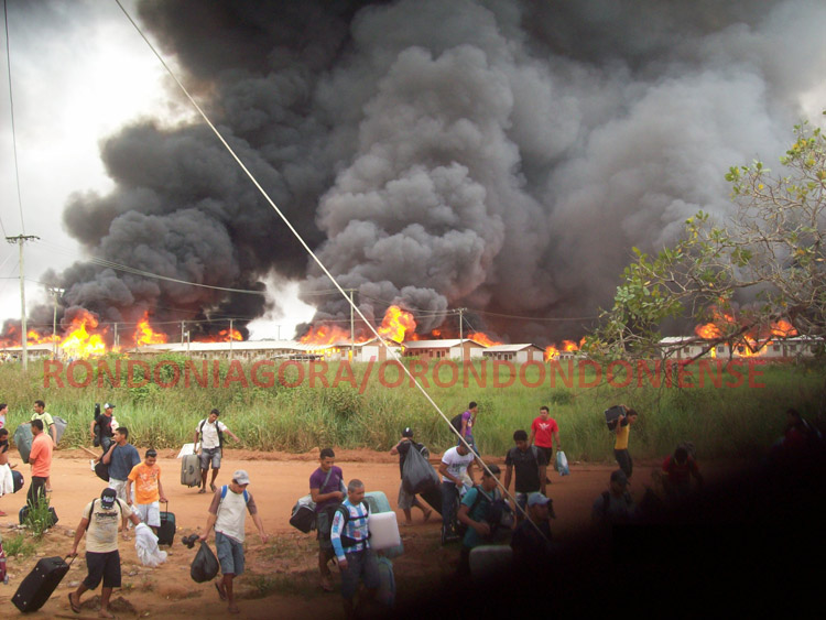 CONFIRA IMAGENS DOS INCÊNDIOS EM JIRAU NESTA QUINTA-FEIRA