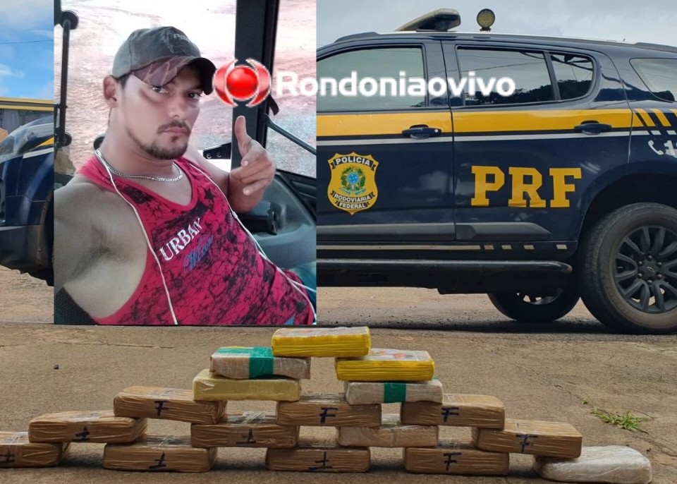TRÁFICO NA BR: Motorista de Saveiro é preso com quase 20 quilos de cocaína
