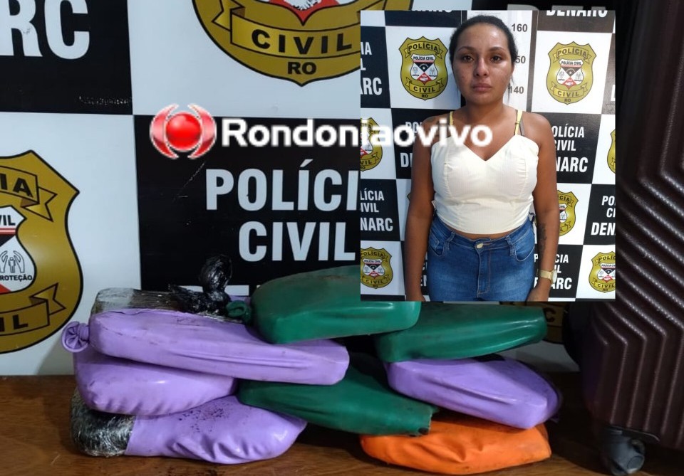 NO HOTEL: Acreana é presa pelo Denarc com 10 quilos de cocaína na capital.