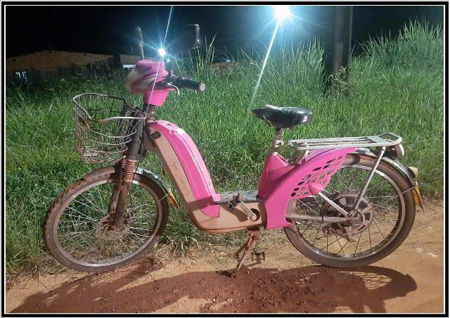 PM recupera bicicleta elétrica e assaltante “entrega” namorada como participante do assalto
