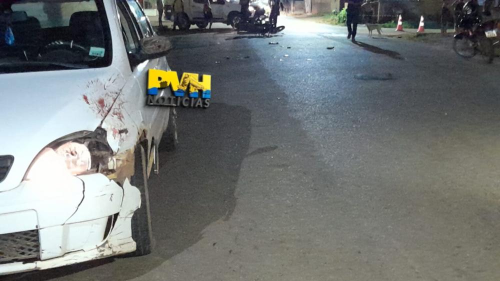 Homem tem perna amputada em colisão com carro na zona leste