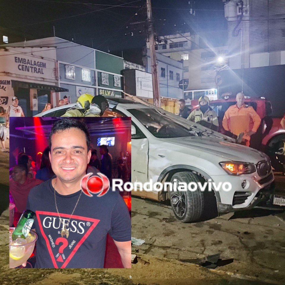 IDENTIFICADO: Motorista de BMW morre em gravíssimo acidente automobilístico no Centro 