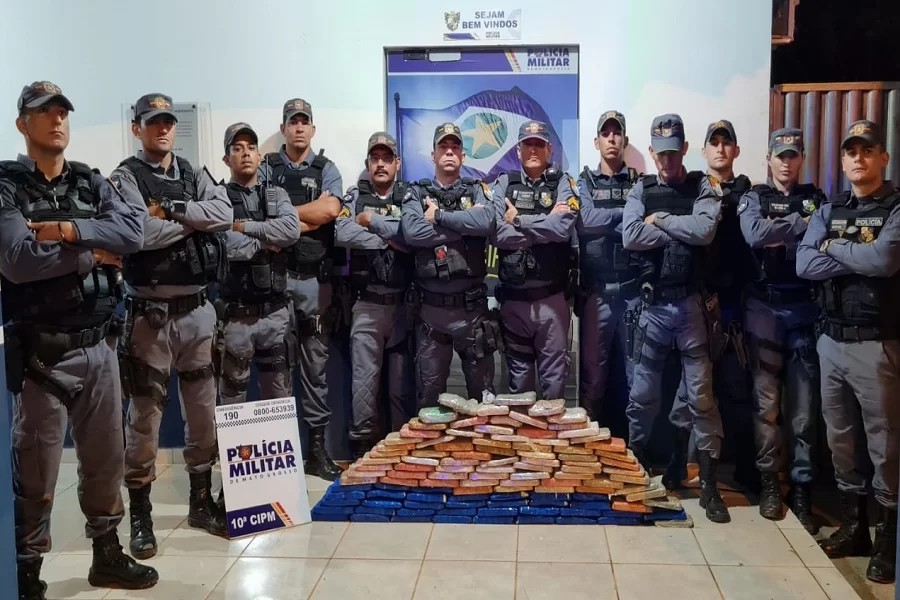 Vídeo: traficantes de Cacoal são presos com mais de 100 quilos de drogas, um deles no Mato Grosso