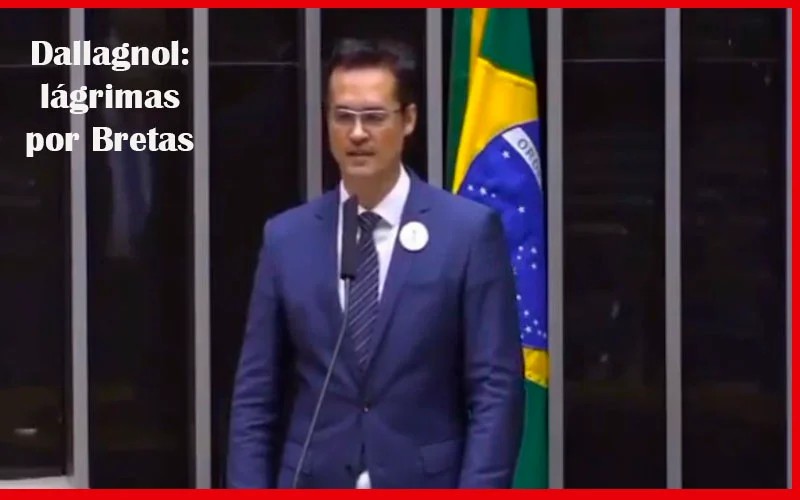 “HOJE É DIA DE CHORAR!”, diz Dallagnol no plenário da Câmara, sobre punição imposta ao juiz Marcelo Bretas