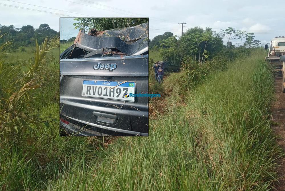 Pedestre morre atropelado na BR-364 e motorista de carro envolvido desaparece