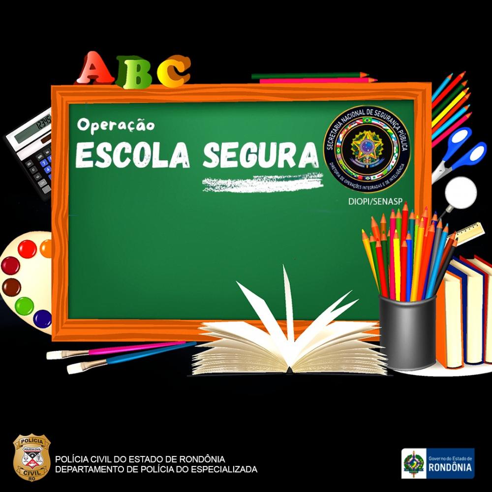 PCRO realiza mais uma operação no combate a ameaças e possíveis ataques em escolas.