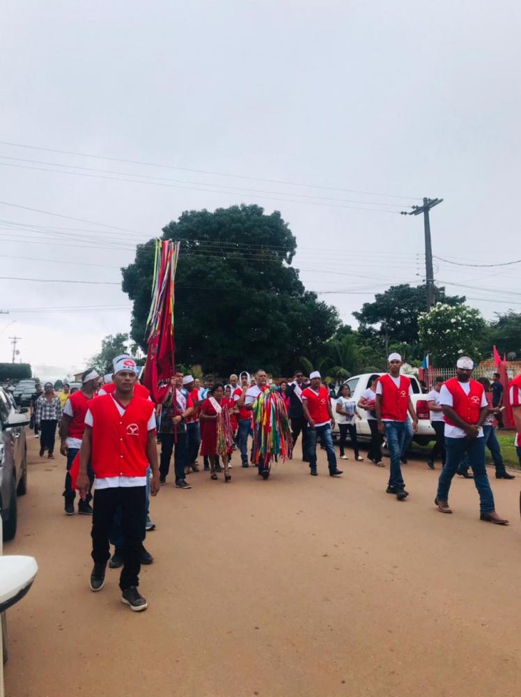 FÉ: Caminhada do Divino segue na área rural/ribeirinha e fiéis participam