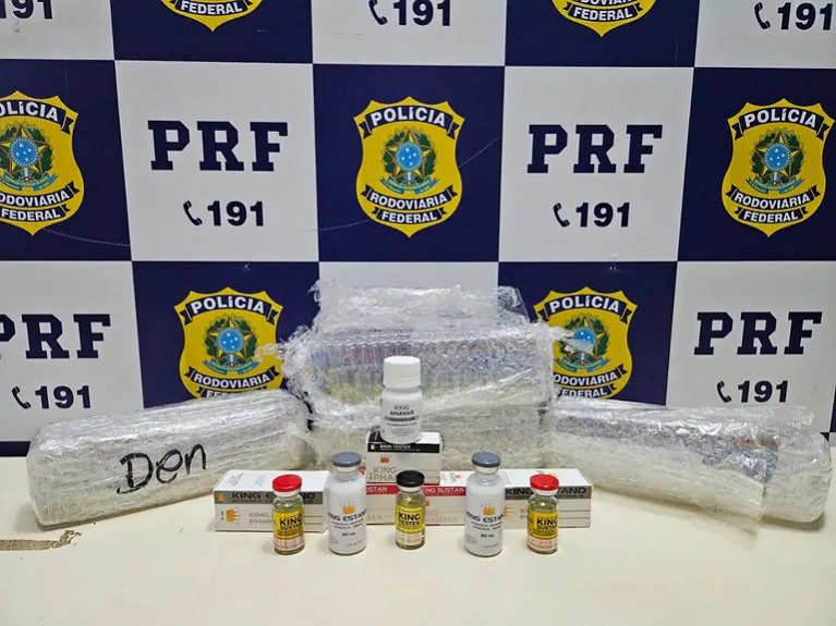 PRF realiza apreensão de medicamentos em desacordo com a legislação em Ariquemes