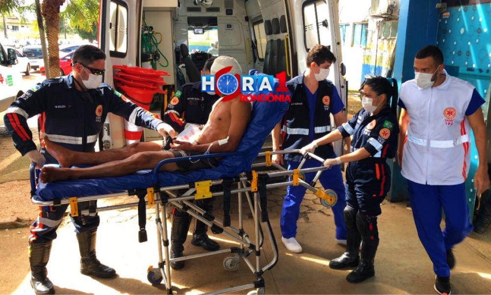 Foragido da justiça é atacado com vários tiros e facadas na zona leste de Porto Velho