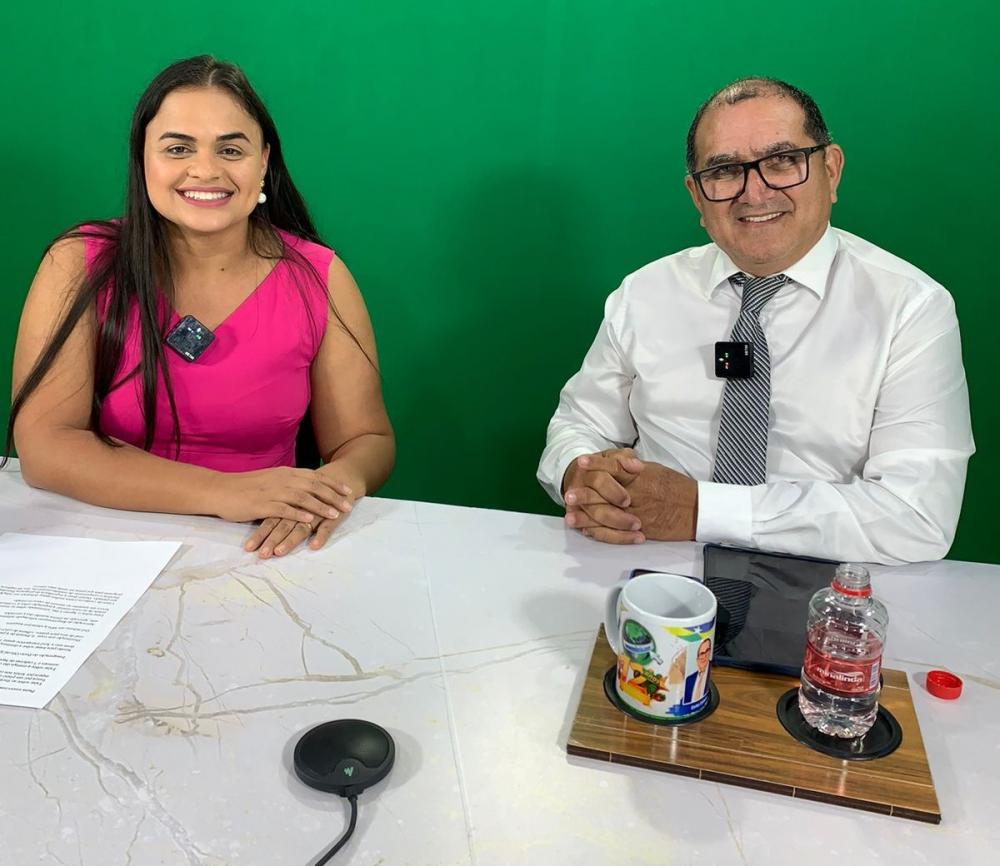Deputada Estadual Dra. Taissa Sousa participa de programa de TV e aborda saúde, proteção à mulher e geração de empregos em Rondônia 