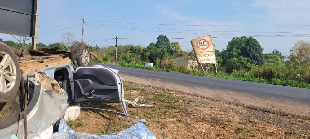Idosa perde a vida em acidente na BR-364, em RO