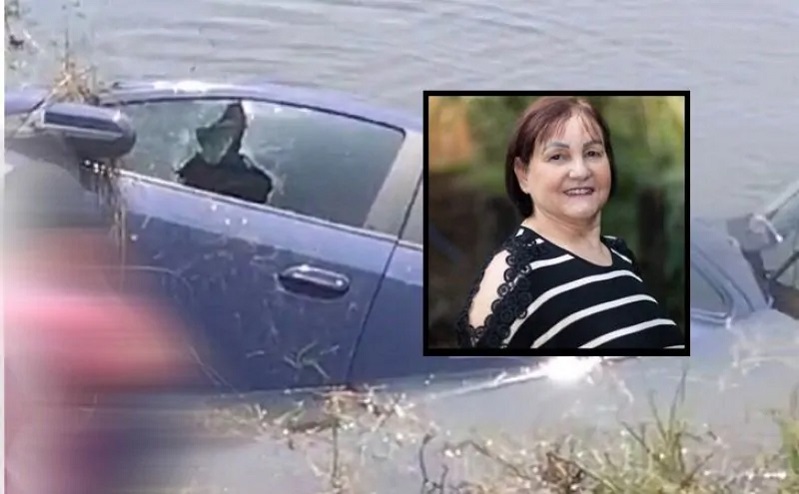Idosa morre afogada após carro cair em rio, ficando presa ao cinto de segurança