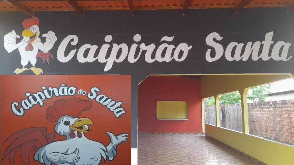 TUDO PRONTO PARA RECEBER VOCÊ NO NOVO CAIPIRÃO DO SANTA LUZIA