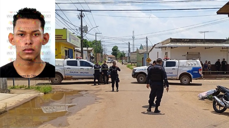 Jovem é assassinado a tiros na zona Leste de Porto Velho