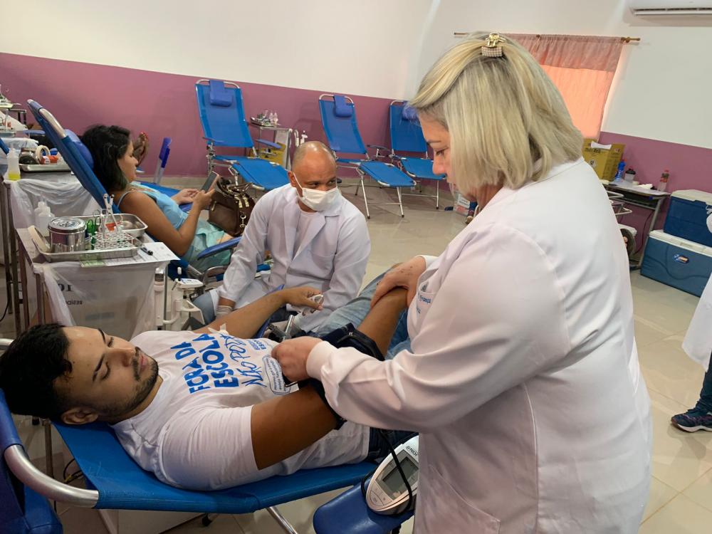 Indicação da Deputada Dra. Taissa Sousa inicia campanha de doação de sangue em Nova Mamoré