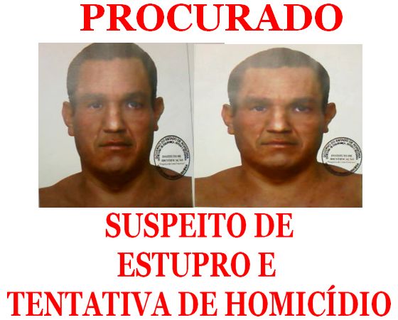 Denuncie - Delegacia de homicídios procura suspeito de estupro e tentativa de homicídio