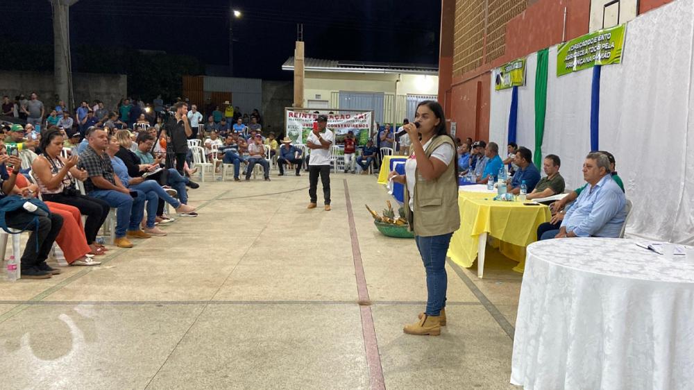 Deputada Estadual Dra Taíssa Sousa participa de reunião sobre regularização fundiária em Buritis