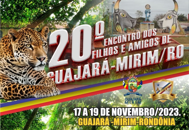 NESSE MÊS DE NOVEMBRO, MAIS UM ENCONTRO DOS FILHOS E AMIGOS DE GUAJARÁ – MIRIM.