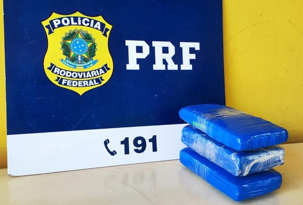Em Guajará-Mirim/RO, PRF apreende drogas vindas da Bolívia