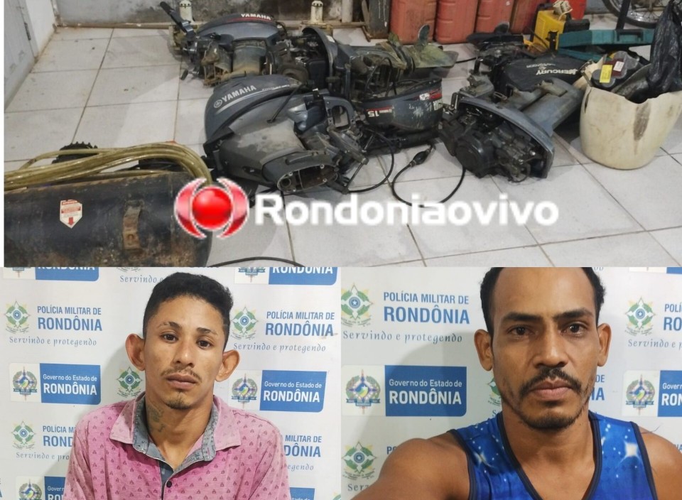 NO RIO: 'Piratas do Madeira' são presos com vários materiais roubados de embarcações