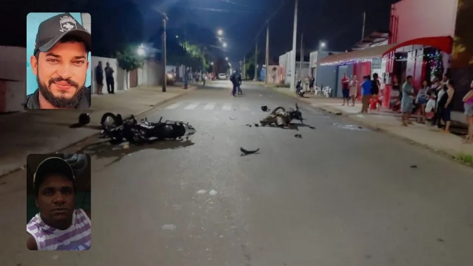 Motociclistas morrem após colisão frontal na Avenida Brasil em Vilhena