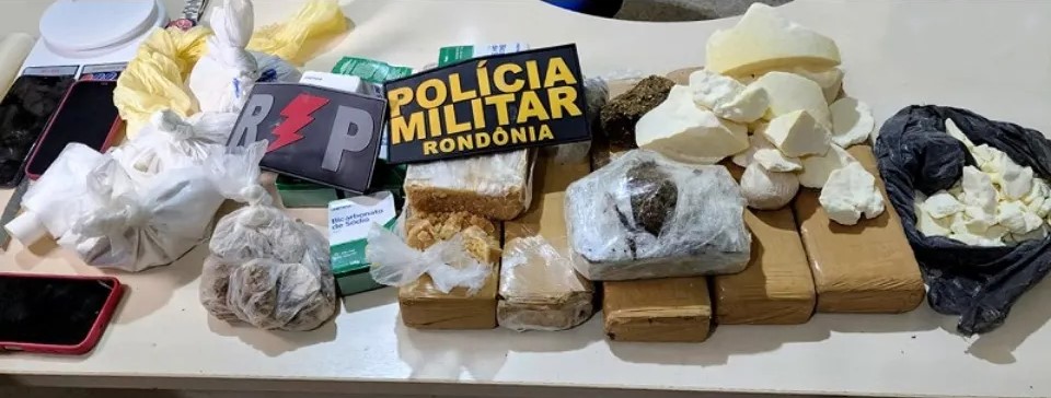 Traficante é detido em Ji-Paraná com quase 10kg de drogas