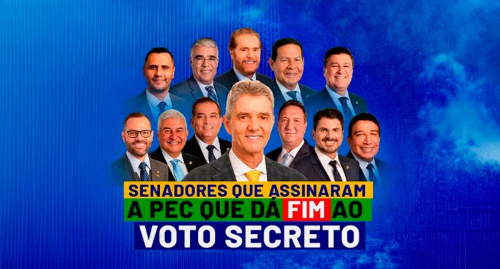 De Rondônia, por enquanto, apenas Bagattoli assinou PEC que põe fim ao Voto Secreto