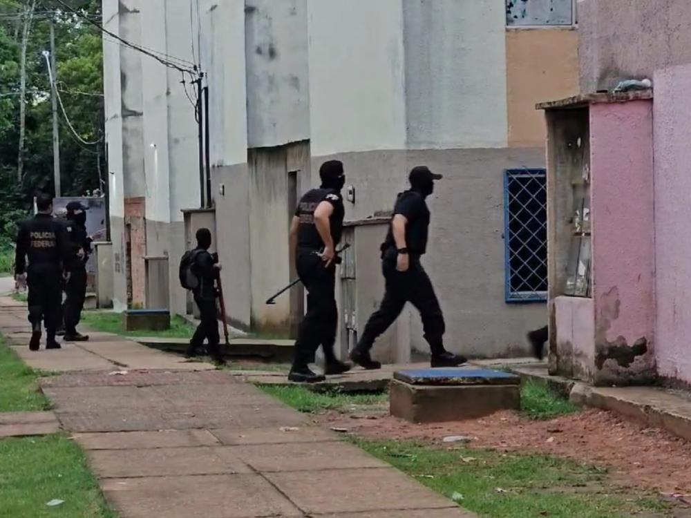 Força Integrada de Combate ao Crime Organizado cumpre mandados de prisão e de buscas no Orgulho do Madeira