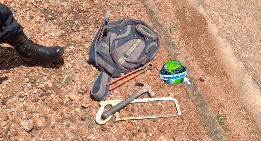 NA BR-364: Ladrão de fios de cobre é preso após ser flagrado por seguranças