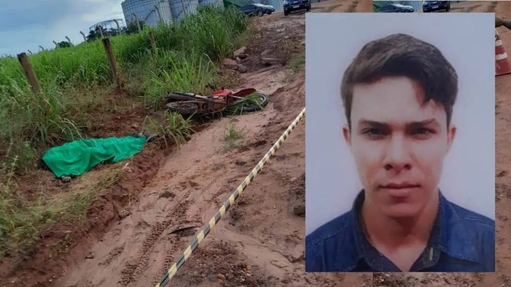 A CAMINHO DO TRABALHO – Jovem perde a vida em acidente de moto