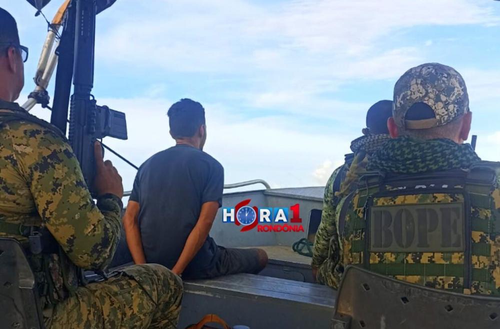 A CASA CAIU: Homem que integrava “piratas do Rio Madeira” é preso pelo BOPE