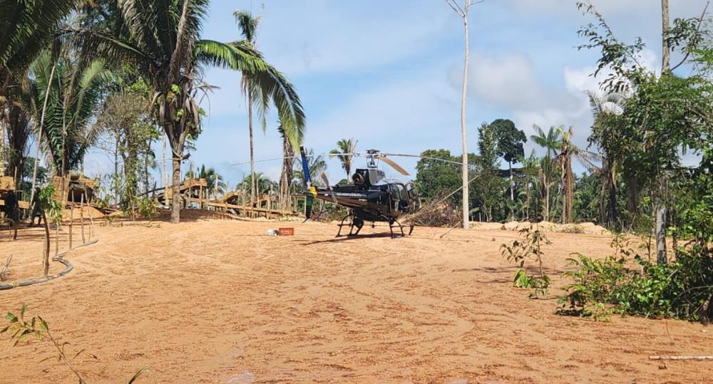 POLÍGONOS: PF RO deflagra operação para combater extração ilegal de minério