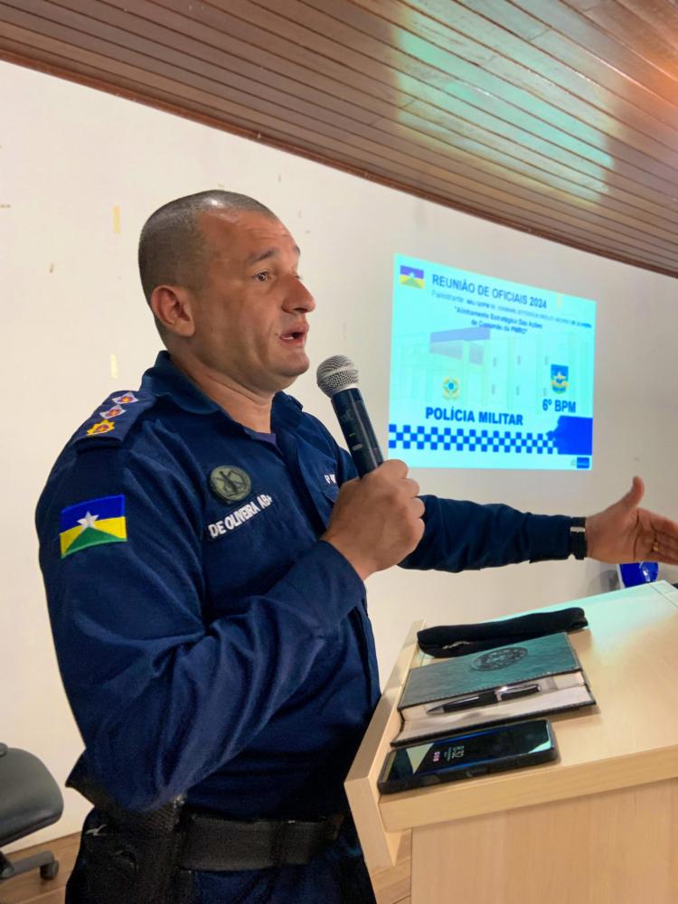GUAJARÁ-MIRIM – COMANDANTE DO 6ºBPM PROMOVE REUNIÃO ESTRATÉGICA DE APRIMORAMENTO OPERACIONAL E ADMINISTRATIVO COM EFETIVO