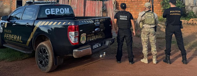 PF realiza operação para combater tráfico interestadual de drogas em Guajará-Mirim e Nova Mamoré. 