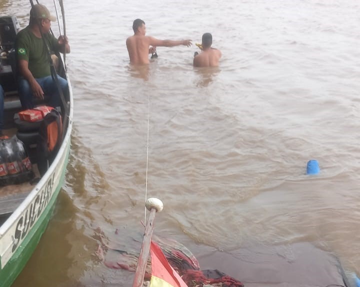 VOADEIRA NAUFRAGA NO RIO PACAÁS NOVOS COM 5 INDIGENAS, UM MORRE AFOGADO