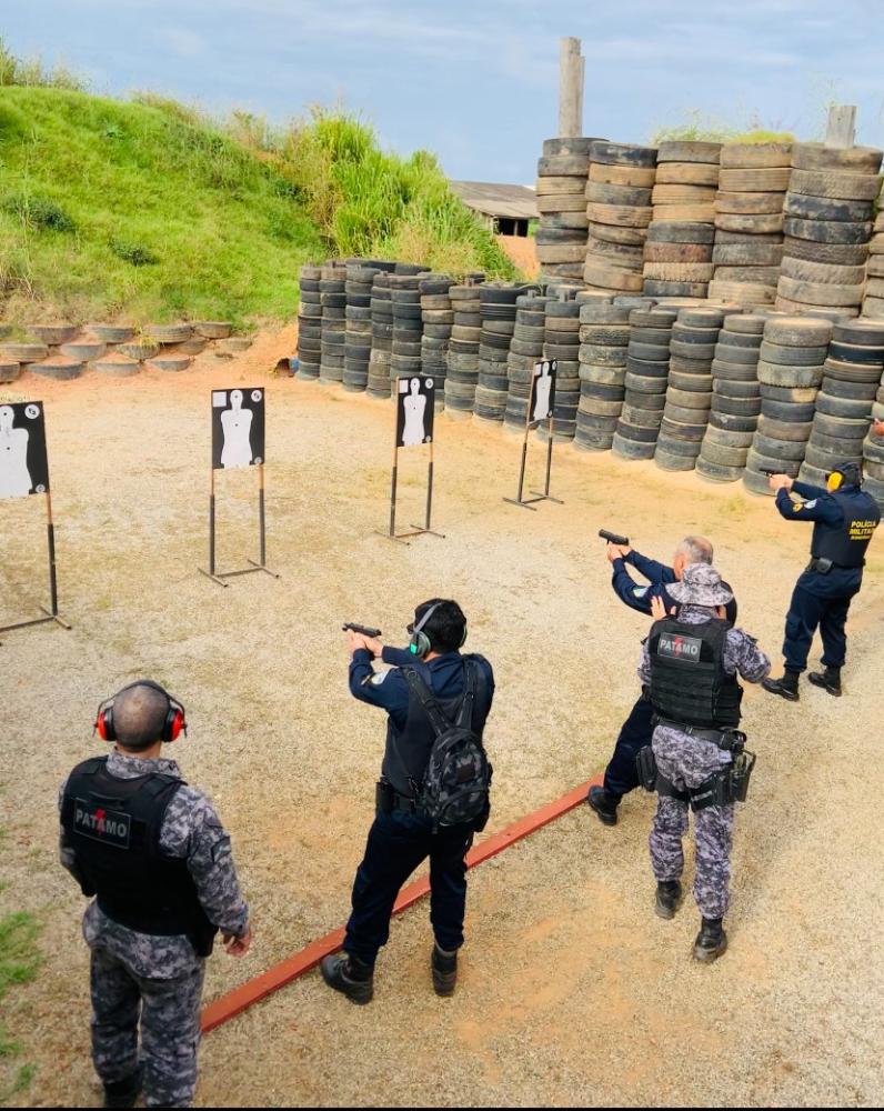 6ºBPM FORTALECE OPERACIONALIDADE COM TREINAMENTO DE TIRO E MANUTENÇÃO DA PISTOLA BERETTA 9MM