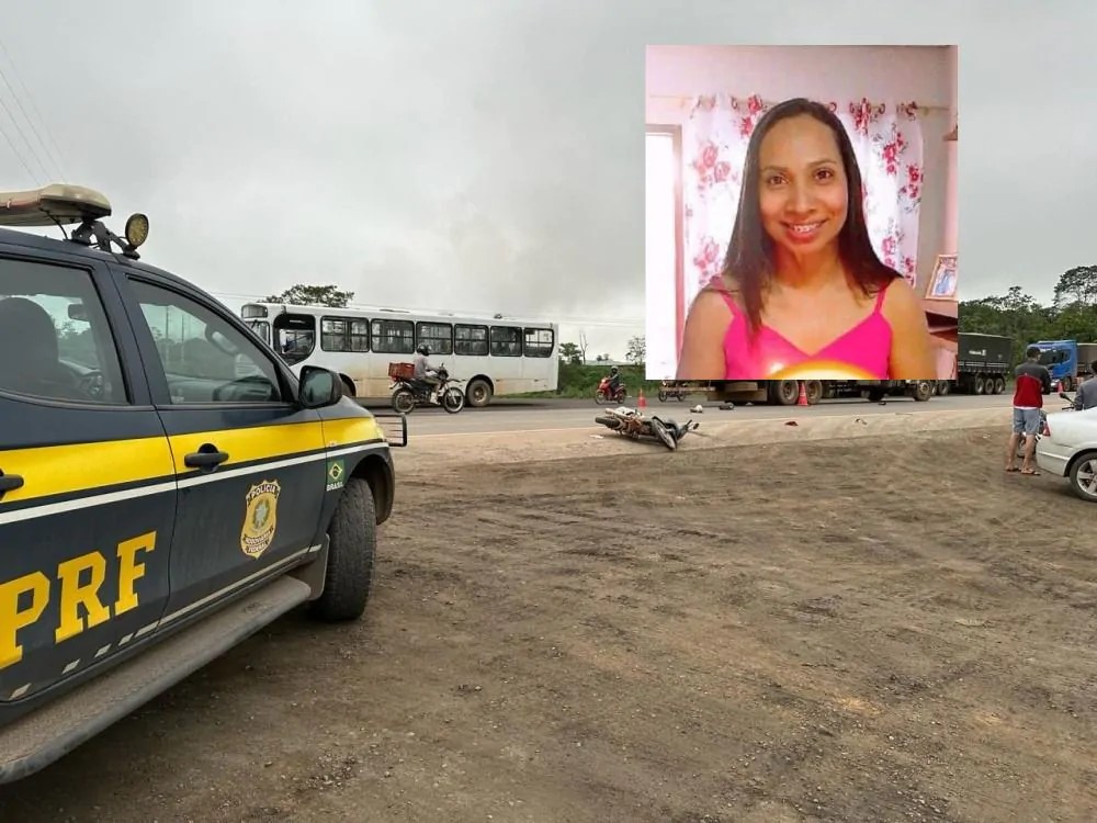 Mulher morre ao tentar desviar de animal na pista e ser atropelada por outras duas motocicletas