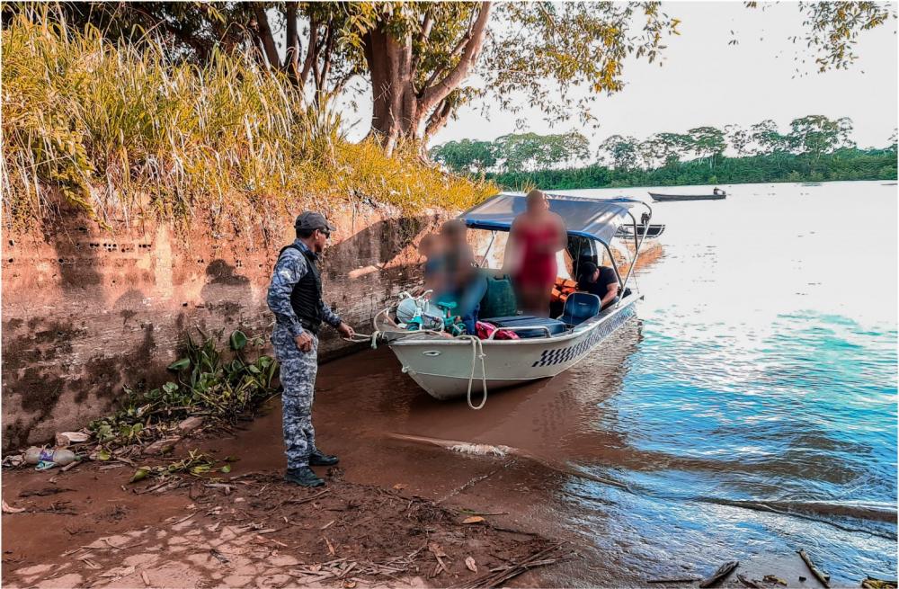 GUAJARÁ-MIRIM- POLÍCIA MILITAR RESGATA VÍTIMA DE VIOLÊNCIA DOMÉSTICA NO DISTRITO DE SURPRESA
