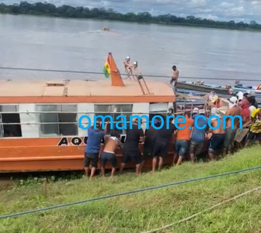 Fronteira é fechada após bolivianos deterem embarcação brasileira em porto