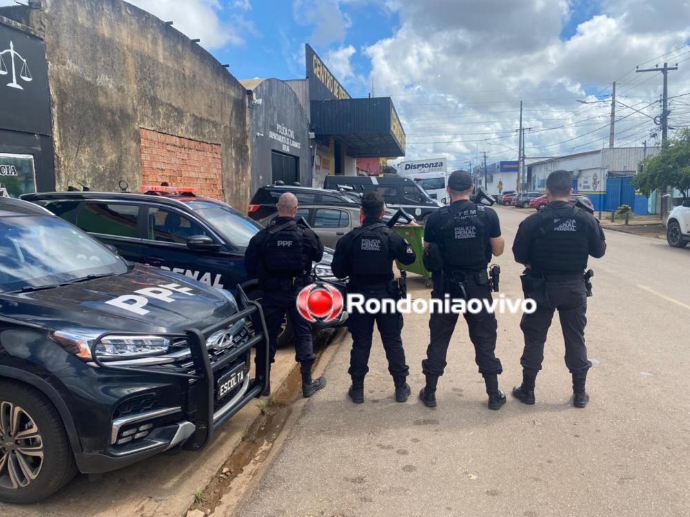 Foragido do Acre é preso tentando trabalhar na penitenciária federal de Porto Velho