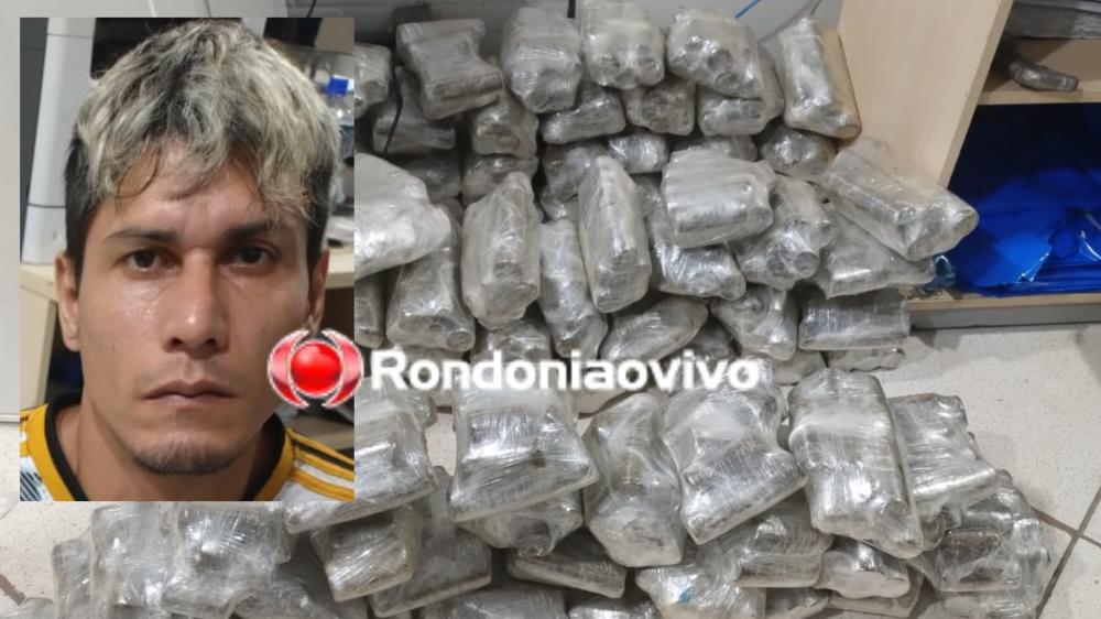 FLAGRANTE: Policiais civis do 2° DP prendem traficante com mais de 200 tabletes de drogas