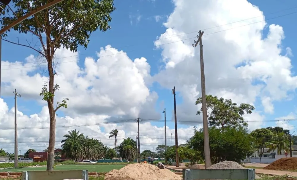 RECURSO DISPONIBILIZADO NÃO SERÁ SUFICIENTE PARA CONCLUSÃO DO CAMPO DE GRAMA SINTÉTICA.