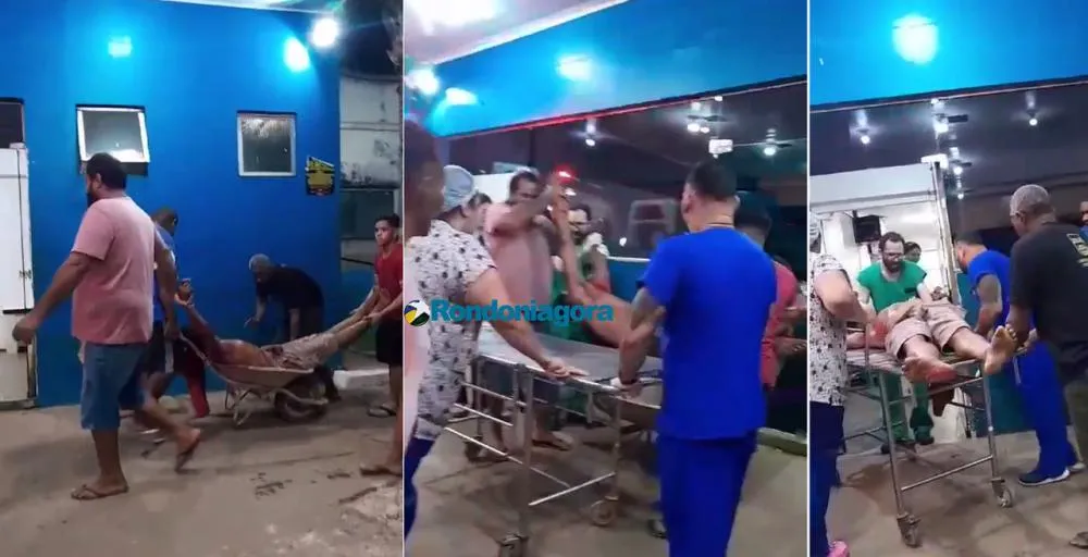 Vídeo: homem baleado morre após ser socorrido em carrinho de mão na zona sul