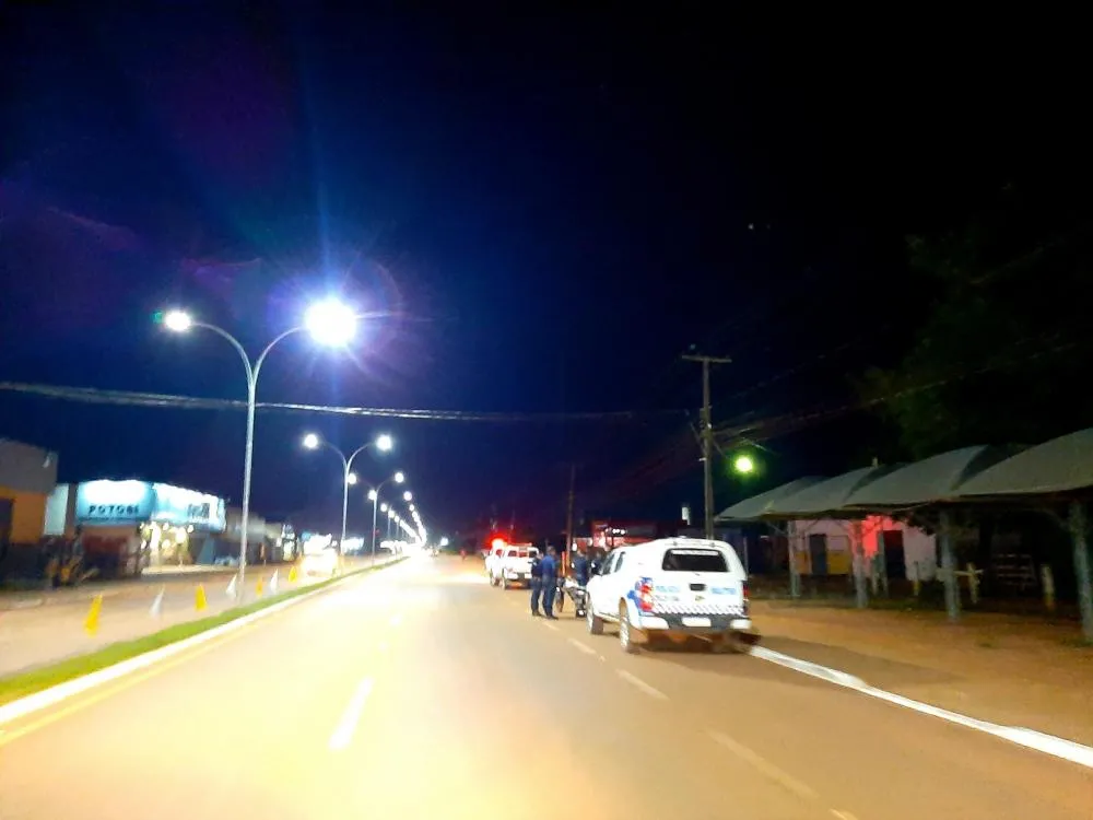 AÇÃO DA POLÍCIA MILITAR NA APREENSÃO DE DUAS MOTOCICLETAS UTILIZADAS EM MANOBRAS PERIGOSAS